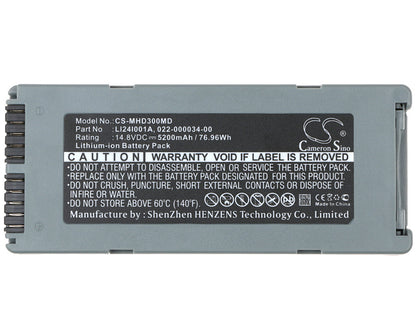 Batería Mindray CS-MHD300MD
