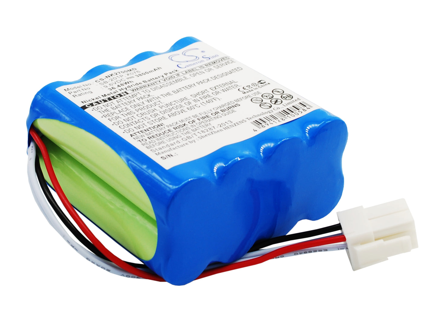 Batería Nihon Kohden CS-NK2700MD